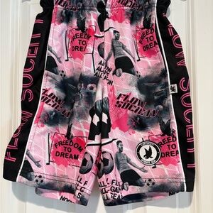 Like New Flow Society Freedom to Dream Soccer Soccer Attack Kids Shorts